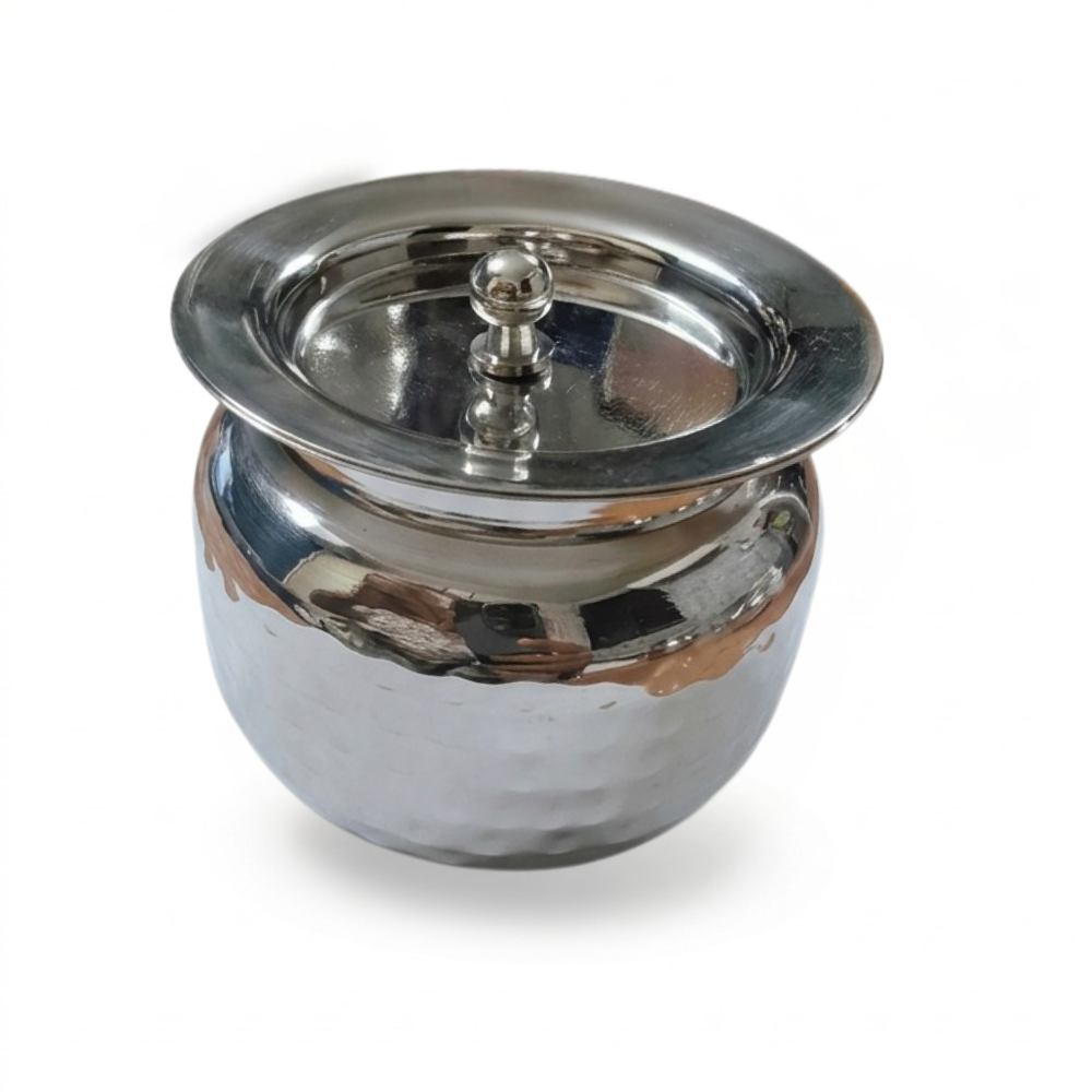 Stainless Steel Ghee Pot Apple