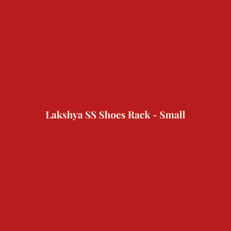 Stainless Steel Shoes Rack - Small