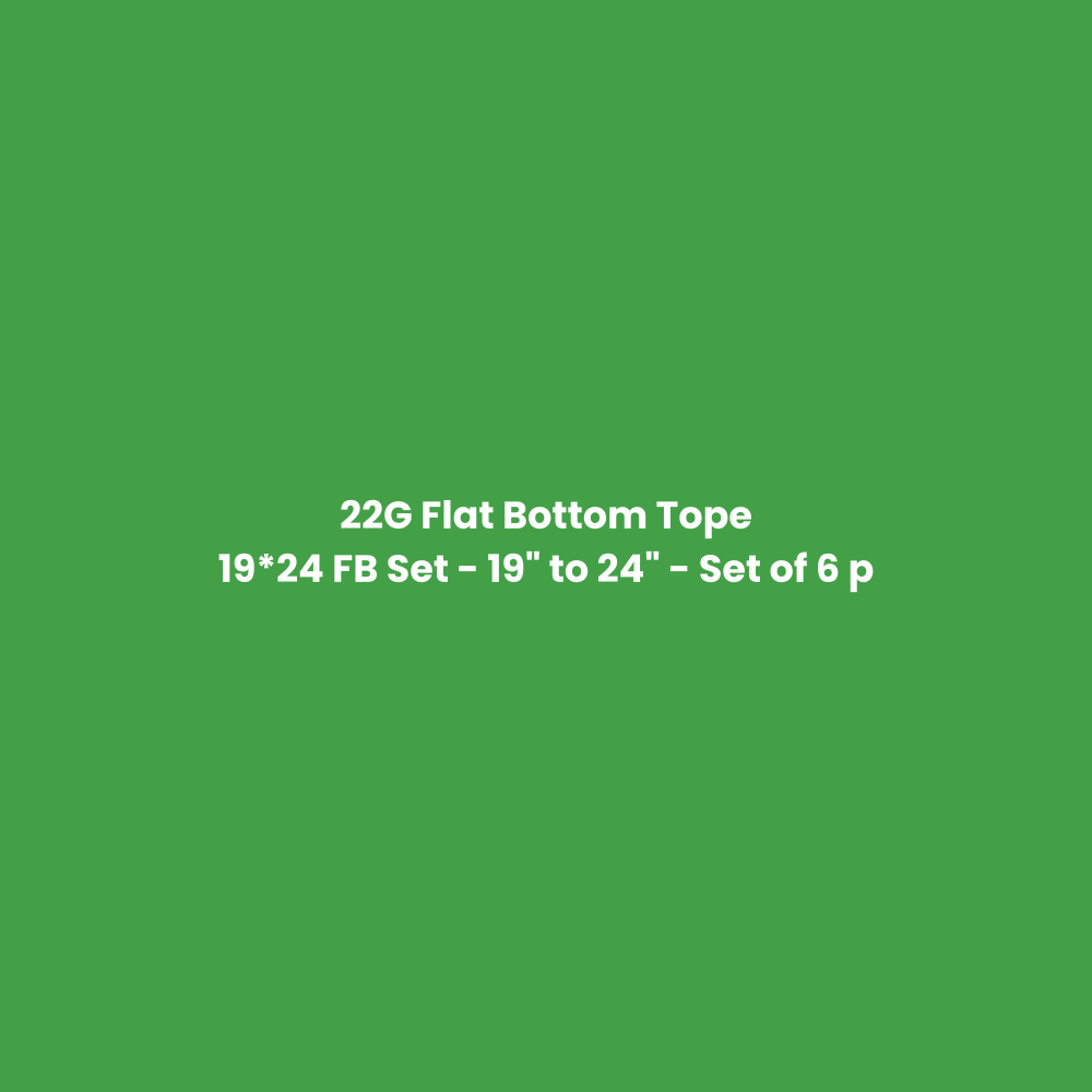 Stainless Steel Tope (Bhagona) 22G Flat Bottom