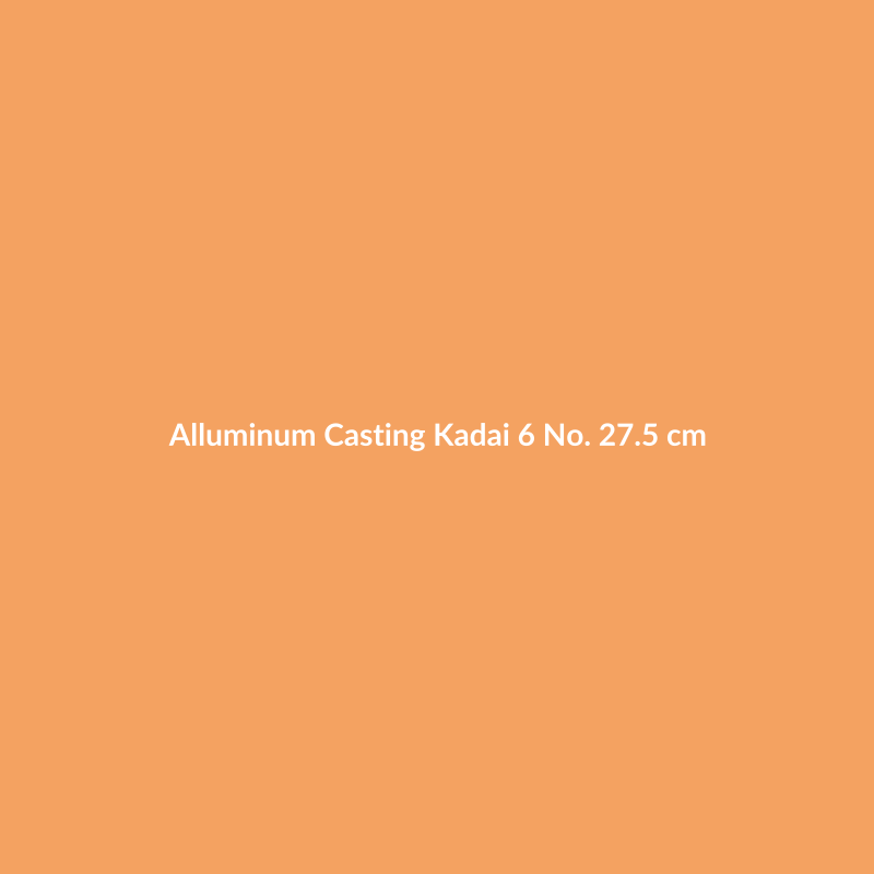 Alluminum Casting Kadai