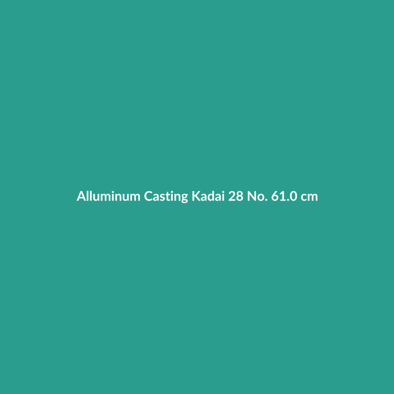Alluminum Casting Kadai