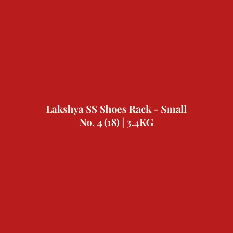 Stainless Steel Shoes Rack - Small