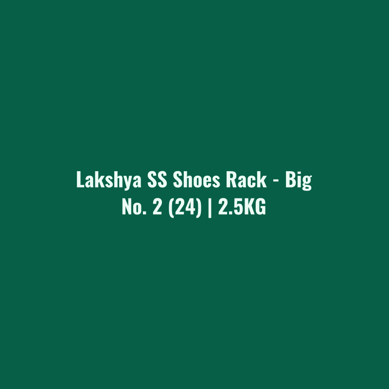 Stainless Steel Shoes Rack - Big