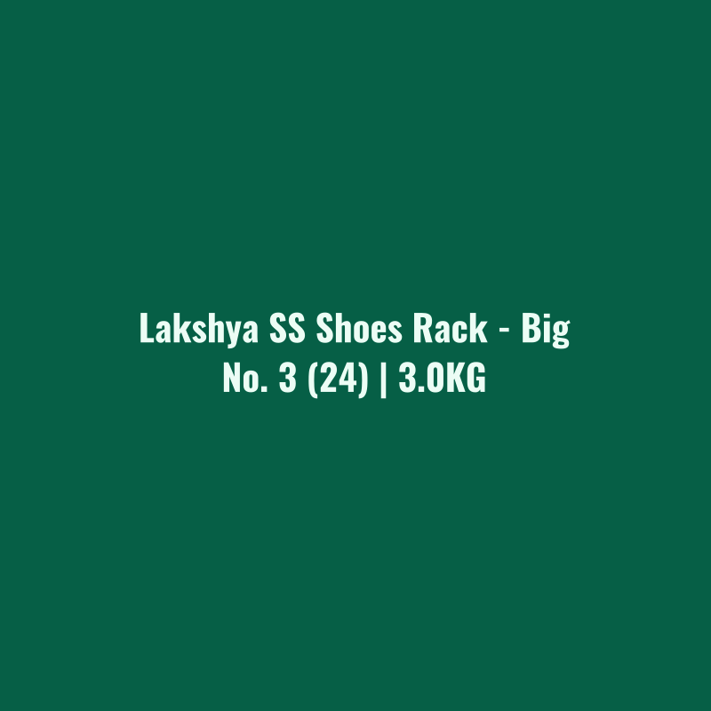 Stainless Steel Shoes Rack - Big