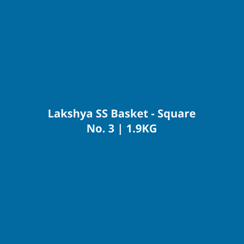 Stainless Steel Basket - Square